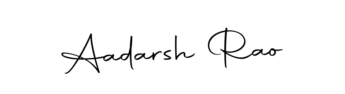 Make a beautiful signature design for name Aadarsh Rao. With this signature (Autography-DOLnW) style, you can create a handwritten signature for free. Aadarsh Rao signature style 10 images and pictures png