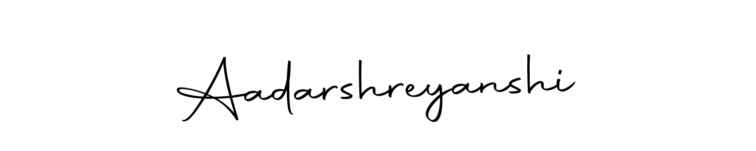 Similarly Autography-DOLnW is the best handwritten signature design. Signature creator online .You can use it as an online autograph creator for name Aadarshreyanshi. Aadarshreyanshi signature style 10 images and pictures png