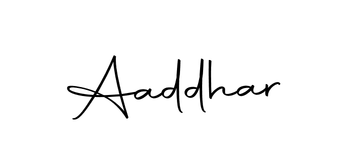 Make a beautiful signature design for name Aaddhar. With this signature (Autography-DOLnW) style, you can create a handwritten signature for free. Aaddhar signature style 10 images and pictures png