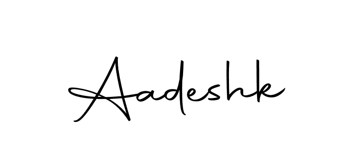 How to make Aadeshk name signature. Use Autography-DOLnW style for creating short signs online. This is the latest handwritten sign. Aadeshk signature style 10 images and pictures png