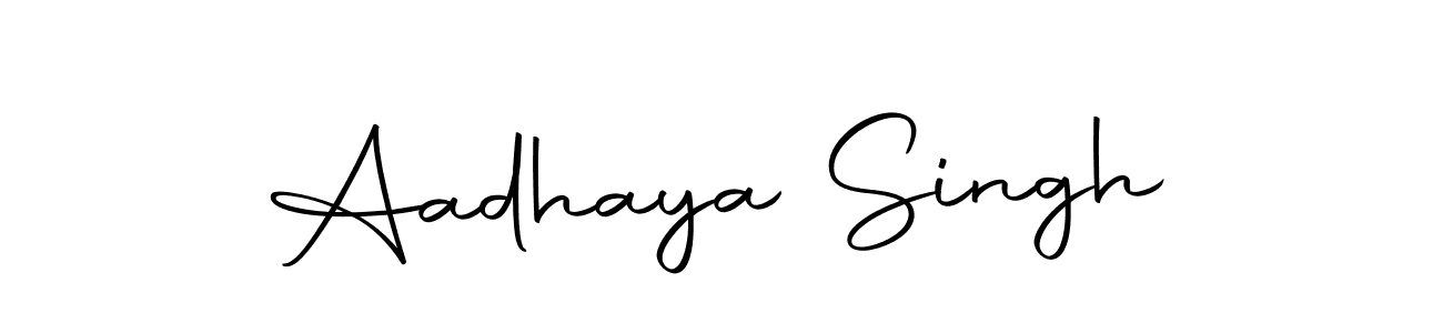 Make a beautiful signature design for name Aadhaya Singh. With this signature (Autography-DOLnW) style, you can create a handwritten signature for free. Aadhaya Singh signature style 10 images and pictures png