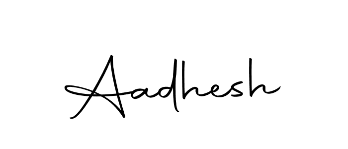 Create a beautiful signature design for name Aadhesh. With this signature (Autography-DOLnW) fonts, you can make a handwritten signature for free. Aadhesh signature style 10 images and pictures png