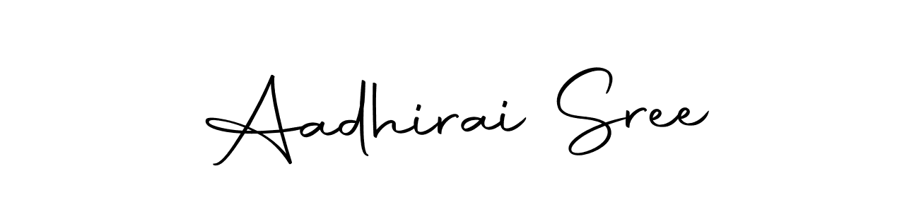 The best way (Autography-DOLnW) to make a short signature is to pick only two or three words in your name. The name Aadhirai Sree include a total of six letters. For converting this name. Aadhirai Sree signature style 10 images and pictures png