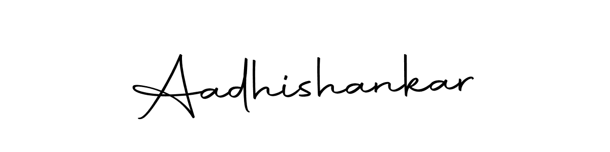Create a beautiful signature design for name Aadhishankar. With this signature (Autography-DOLnW) fonts, you can make a handwritten signature for free. Aadhishankar signature style 10 images and pictures png