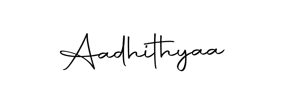 You should practise on your own different ways (Autography-DOLnW) to write your name (Aadhithyaa) in signature. don't let someone else do it for you. Aadhithyaa signature style 10 images and pictures png