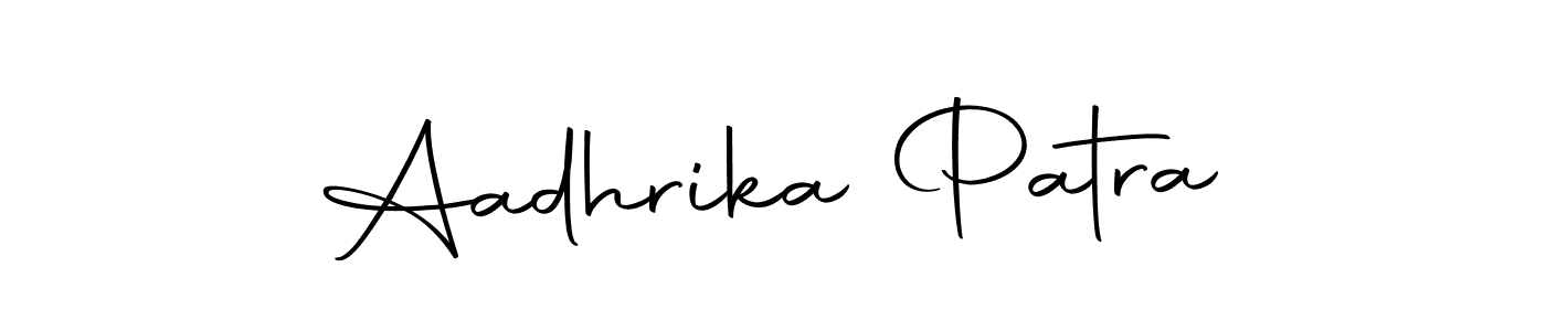 Design your own signature with our free online signature maker. With this signature software, you can create a handwritten (Autography-DOLnW) signature for name Aadhrika Patra. Aadhrika Patra signature style 10 images and pictures png