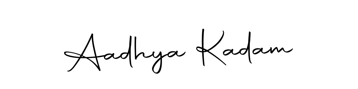 Aadhya Kadam stylish signature style. Best Handwritten Sign (Autography-DOLnW) for my name. Handwritten Signature Collection Ideas for my name Aadhya Kadam. Aadhya Kadam signature style 10 images and pictures png