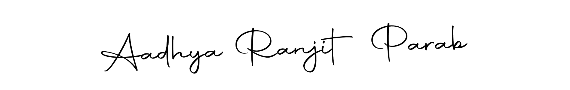 Autography-DOLnW is a professional signature style that is perfect for those who want to add a touch of class to their signature. It is also a great choice for those who want to make their signature more unique. Get Aadhya Ranjit Parab name to fancy signature for free. Aadhya Ranjit Parab signature style 10 images and pictures png