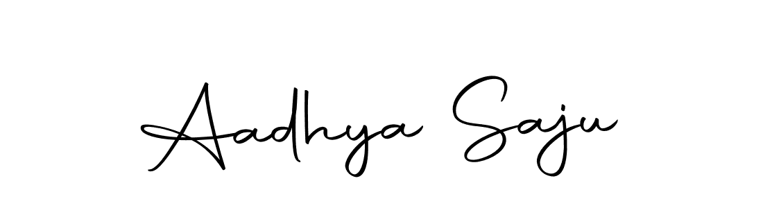 Design your own signature with our free online signature maker. With this signature software, you can create a handwritten (Autography-DOLnW) signature for name Aadhya Saju. Aadhya Saju signature style 10 images and pictures png