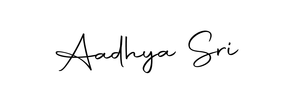Make a beautiful signature design for name Aadhya Sri. Use this online signature maker to create a handwritten signature for free. Aadhya Sri signature style 10 images and pictures png