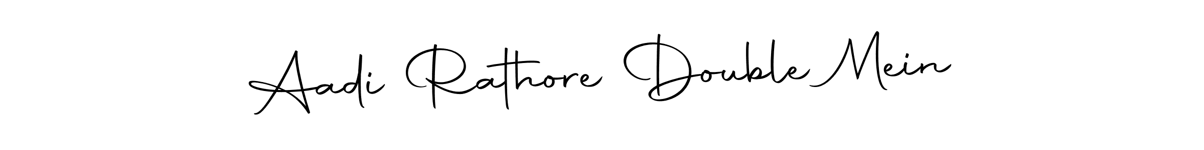 It looks lik you need a new signature style for name Aadi Rathore Double Mein. Design unique handwritten (Autography-DOLnW) signature with our free signature maker in just a few clicks. Aadi Rathore Double Mein signature style 10 images and pictures png