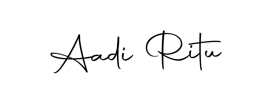 Aadi Ritu stylish signature style. Best Handwritten Sign (Autography-DOLnW) for my name. Handwritten Signature Collection Ideas for my name Aadi Ritu. Aadi Ritu signature style 10 images and pictures png