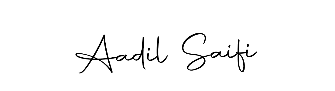 Make a beautiful signature design for name Aadil Saifi. With this signature (Autography-DOLnW) style, you can create a handwritten signature for free. Aadil Saifi signature style 10 images and pictures png