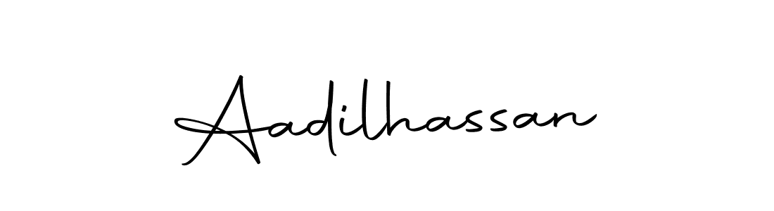 if you are searching for the best signature style for your name Aadilhassan. so please give up your signature search. here we have designed multiple signature styles  using Autography-DOLnW. Aadilhassan signature style 10 images and pictures png