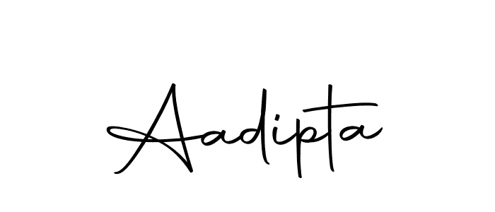 How to make Aadipta signature? Autography-DOLnW is a professional autograph style. Create handwritten signature for Aadipta name. Aadipta signature style 10 images and pictures png