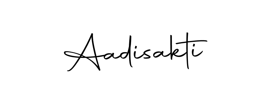Use a signature maker to create a handwritten signature online. With this signature software, you can design (Autography-DOLnW) your own signature for name Aadisakti. Aadisakti signature style 10 images and pictures png