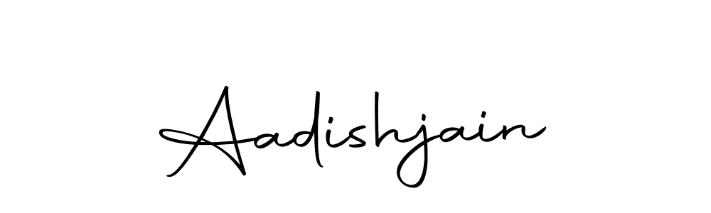 Create a beautiful signature design for name Aadishjain. With this signature (Autography-DOLnW) fonts, you can make a handwritten signature for free. Aadishjain signature style 10 images and pictures png