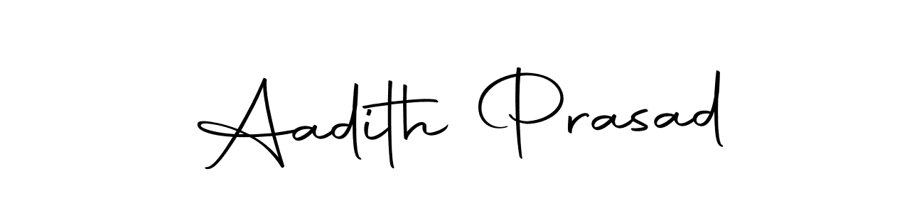 Design your own signature with our free online signature maker. With this signature software, you can create a handwritten (Autography-DOLnW) signature for name Aadith Prasad. Aadith Prasad signature style 10 images and pictures png