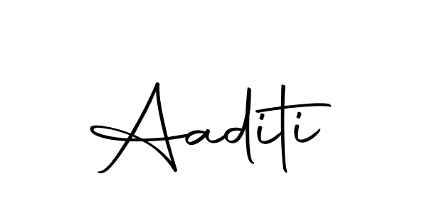 Create a beautiful signature design for name Aaditi. With this signature (Autography-DOLnW) fonts, you can make a handwritten signature for free. Aaditi signature style 10 images and pictures png