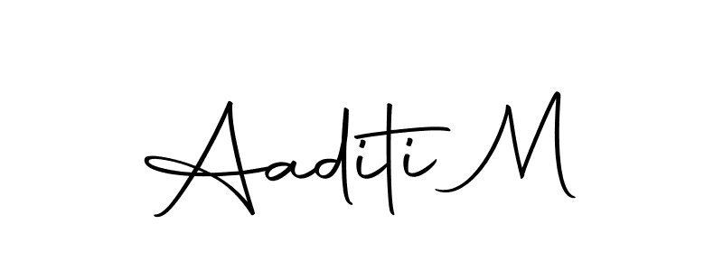 Make a short Aaditi M signature style. Manage your documents anywhere anytime using Autography-DOLnW. Create and add eSignatures, submit forms, share and send files easily. Aaditi M signature style 10 images and pictures png