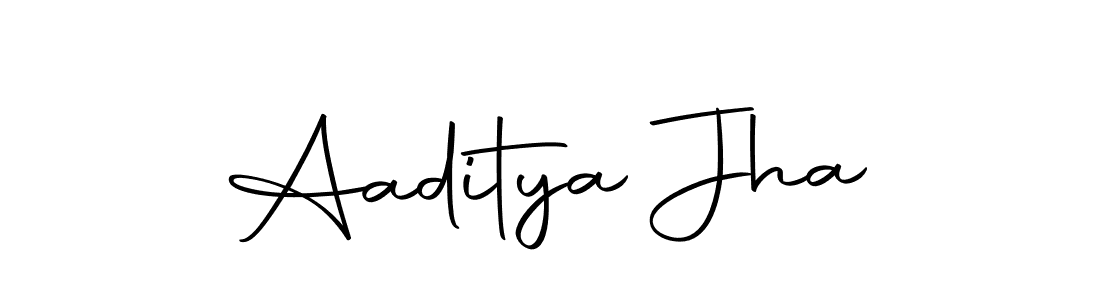 You should practise on your own different ways (Autography-DOLnW) to write your name (Aaditya Jha) in signature. don't let someone else do it for you. Aaditya Jha signature style 10 images and pictures png