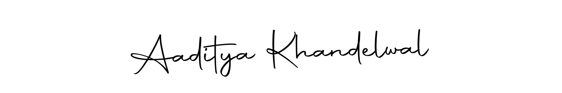 Aaditya Khandelwal stylish signature style. Best Handwritten Sign (Autography-DOLnW) for my name. Handwritten Signature Collection Ideas for my name Aaditya Khandelwal. Aaditya Khandelwal signature style 10 images and pictures png