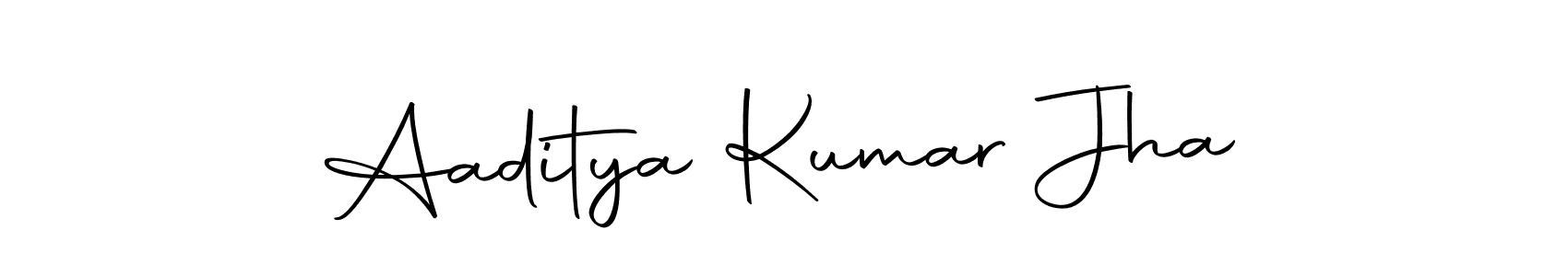 It looks lik you need a new signature style for name Aaditya Kumar Jha. Design unique handwritten (Autography-DOLnW) signature with our free signature maker in just a few clicks. Aaditya Kumar Jha signature style 10 images and pictures png