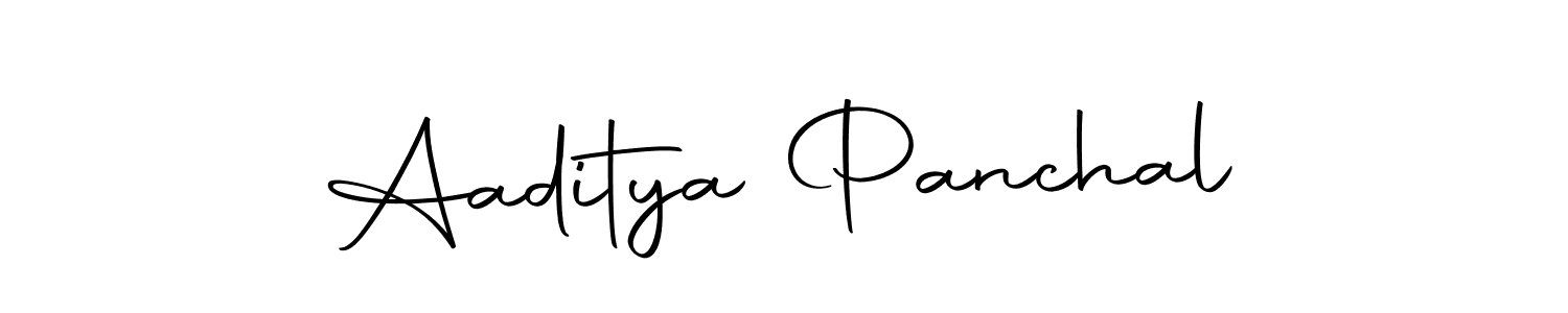 How to make Aaditya Panchal signature? Autography-DOLnW is a professional autograph style. Create handwritten signature for Aaditya Panchal name. Aaditya Panchal signature style 10 images and pictures png