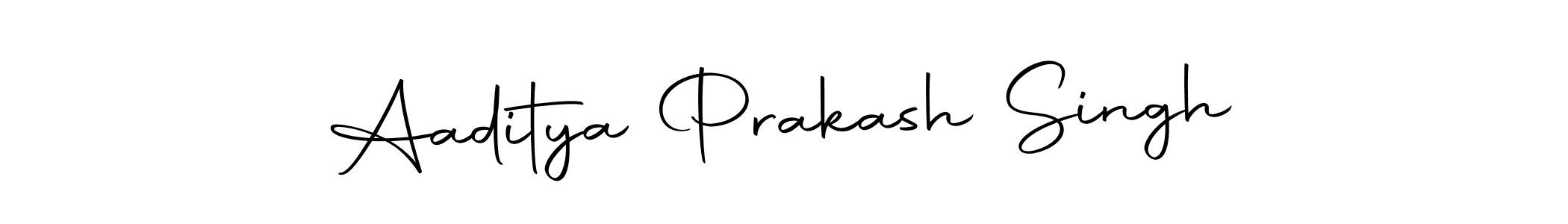 Create a beautiful signature design for name Aaditya Prakash Singh. With this signature (Autography-DOLnW) fonts, you can make a handwritten signature for free. Aaditya Prakash Singh signature style 10 images and pictures png