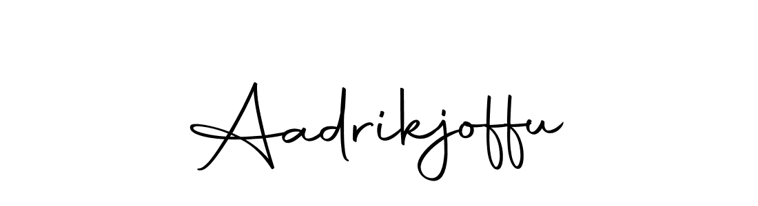 Similarly Autography-DOLnW is the best handwritten signature design. Signature creator online .You can use it as an online autograph creator for name Aadrikjoffu. Aadrikjoffu signature style 10 images and pictures png