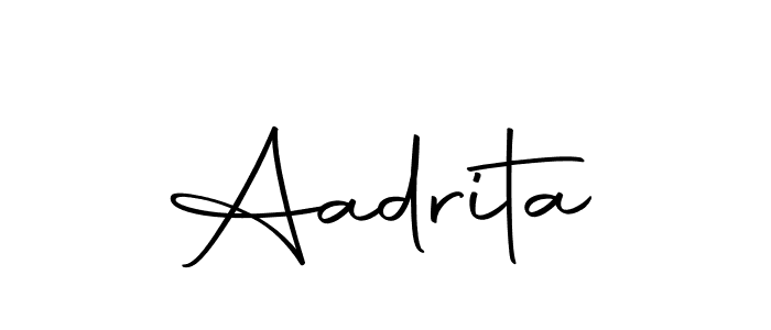 Similarly Autography-DOLnW is the best handwritten signature design. Signature creator online .You can use it as an online autograph creator for name Aadrita. Aadrita signature style 10 images and pictures png