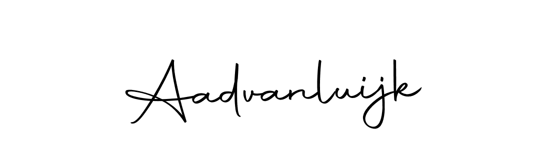 Make a beautiful signature design for name Aadvanluijk. With this signature (Autography-DOLnW) style, you can create a handwritten signature for free. Aadvanluijk signature style 10 images and pictures png