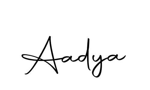 Make a beautiful signature design for name Aadya. Use this online signature maker to create a handwritten signature for free. Aadya signature style 10 images and pictures png