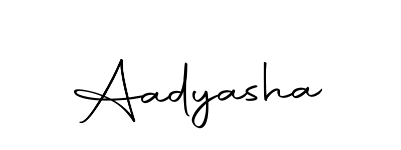 Aadyasha stylish signature style. Best Handwritten Sign (Autography-DOLnW) for my name. Handwritten Signature Collection Ideas for my name Aadyasha. Aadyasha signature style 10 images and pictures png