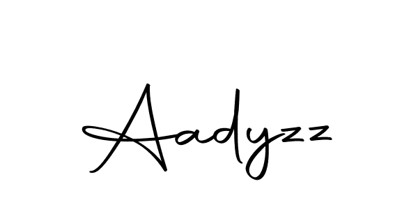 Create a beautiful signature design for name Aadyzz. With this signature (Autography-DOLnW) fonts, you can make a handwritten signature for free. Aadyzz signature style 10 images and pictures png