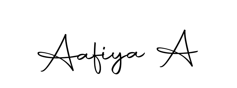 Make a beautiful signature design for name Aafiya A. Use this online signature maker to create a handwritten signature for free. Aafiya A signature style 10 images and pictures png