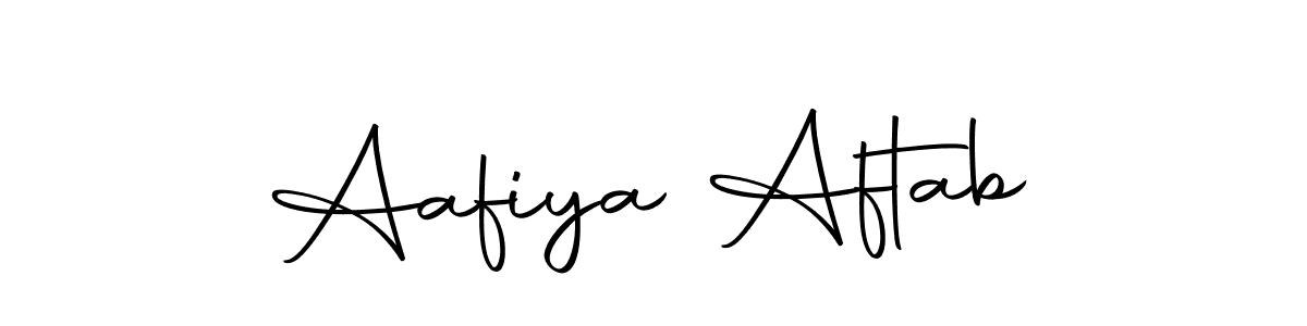 Also we have Aafiya Aftab name is the best signature style. Create professional handwritten signature collection using Autography-DOLnW autograph style. Aafiya Aftab signature style 10 images and pictures png