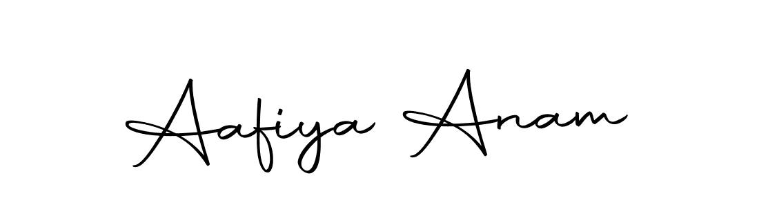 Make a beautiful signature design for name Aafiya Anam. Use this online signature maker to create a handwritten signature for free. Aafiya Anam signature style 10 images and pictures png