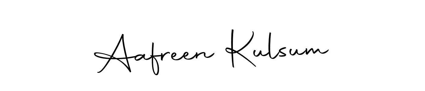 Design your own signature with our free online signature maker. With this signature software, you can create a handwritten (Autography-DOLnW) signature for name Aafreen Kulsum. Aafreen Kulsum signature style 10 images and pictures png