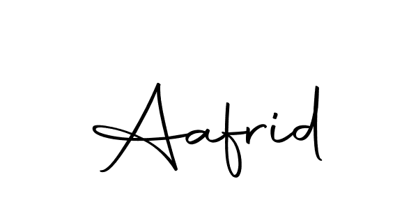 Make a beautiful signature design for name Aafrid. With this signature (Autography-DOLnW) style, you can create a handwritten signature for free. Aafrid signature style 10 images and pictures png