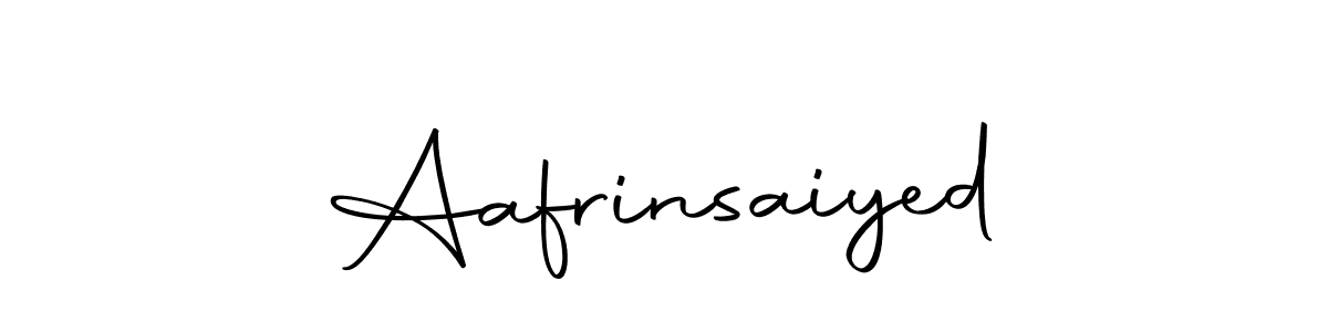 You should practise on your own different ways (Autography-DOLnW) to write your name (Aafrinsaiyed) in signature. don't let someone else do it for you. Aafrinsaiyed signature style 10 images and pictures png