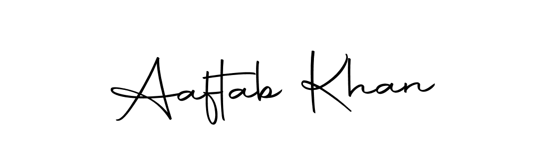 How to make Aaftab Khan signature? Autography-DOLnW is a professional autograph style. Create handwritten signature for Aaftab Khan name. Aaftab Khan signature style 10 images and pictures png