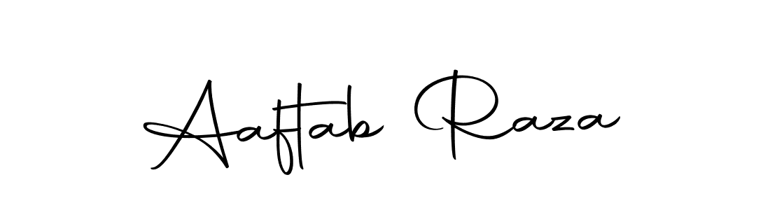 Make a beautiful signature design for name Aaftab Raza. Use this online signature maker to create a handwritten signature for free. Aaftab Raza signature style 10 images and pictures png