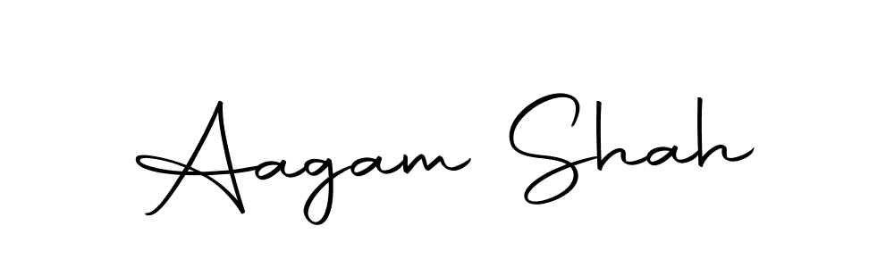 Make a beautiful signature design for name Aagam Shah. With this signature (Autography-DOLnW) style, you can create a handwritten signature for free. Aagam Shah signature style 10 images and pictures png
