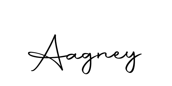 Use a signature maker to create a handwritten signature online. With this signature software, you can design (Autography-DOLnW) your own signature for name Aagney. Aagney signature style 10 images and pictures png