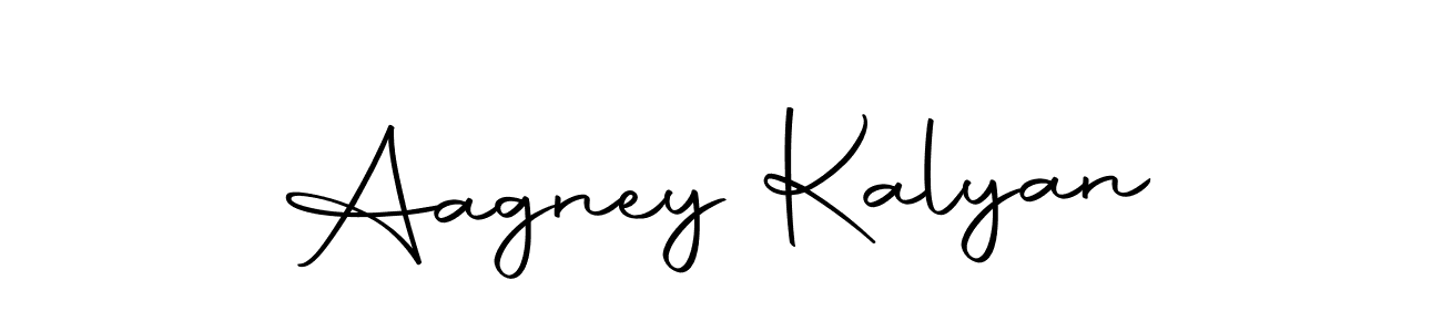 Design your own signature with our free online signature maker. With this signature software, you can create a handwritten (Autography-DOLnW) signature for name Aagney Kalyan. Aagney Kalyan signature style 10 images and pictures png