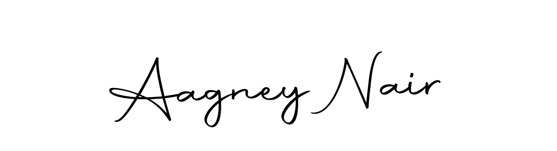 You can use this online signature creator to create a handwritten signature for the name Aagney Nair. This is the best online autograph maker. Aagney Nair signature style 10 images and pictures png
