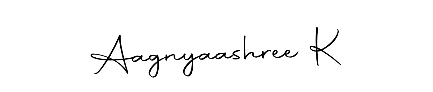 You should practise on your own different ways (Autography-DOLnW) to write your name (Aagnyaashree K) in signature. don't let someone else do it for you. Aagnyaashree K signature style 10 images and pictures png
