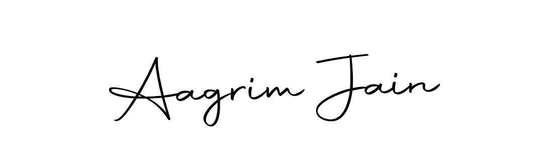 Use a signature maker to create a handwritten signature online. With this signature software, you can design (Autography-DOLnW) your own signature for name Aagrim Jain. Aagrim Jain signature style 10 images and pictures png