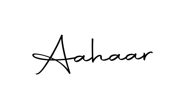 Create a beautiful signature design for name Aahaar. With this signature (Autography-DOLnW) fonts, you can make a handwritten signature for free. Aahaar signature style 10 images and pictures png